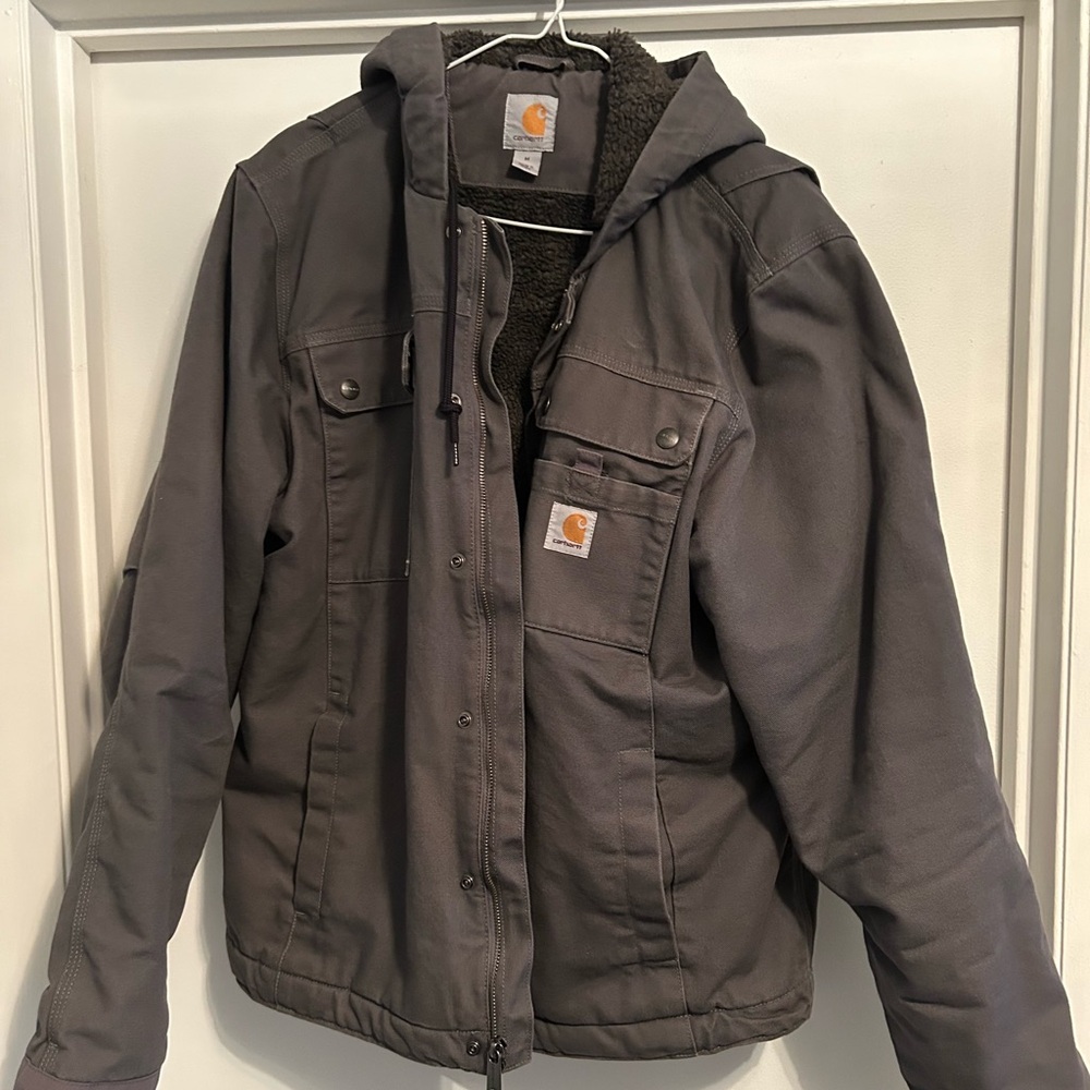 Carhartt Men's Charcoal Utility Jacket